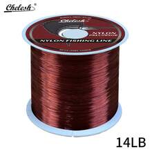 chelesh Línea de pesca monofilamento de nailon Chelesh de 100 m, alta resistencia, buen rendimiento de corte en el agua, múltiples resistencias disponibles, adecuada para pesca de mar, pesca de agua dulce, pesca de carpas, regalo de pesca, manualidades de joyería