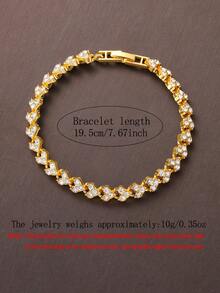 2/1pc Roman Graduated Steel Band Teen's Student Watch Bracelet Jewelry