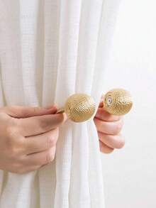 2 Stücke Vorhang Magnetverschlüsse, einfach und kreativ, ohne Bohren & ohne Installation Vorhang Raffhalter, geeignet für Vorhangdekoration in Wohnzimmern, Schlafzimmern und anderen Räumen, Halloween, Raumdekoration