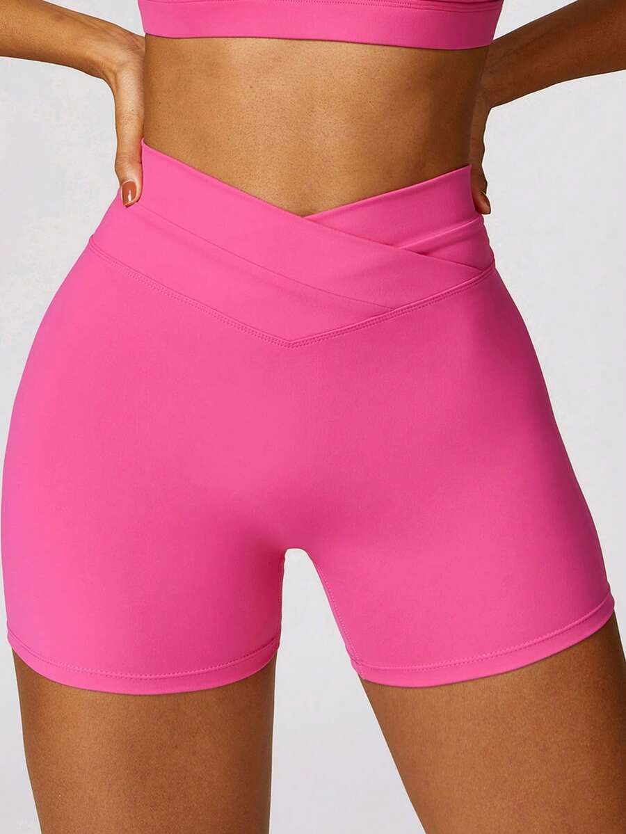 MASKERT Women's Fitness Shorts, Yoga Pants, Running Sports Pants, High Stretch Sports Pants - Bữa tiệc đấm - Xem 1