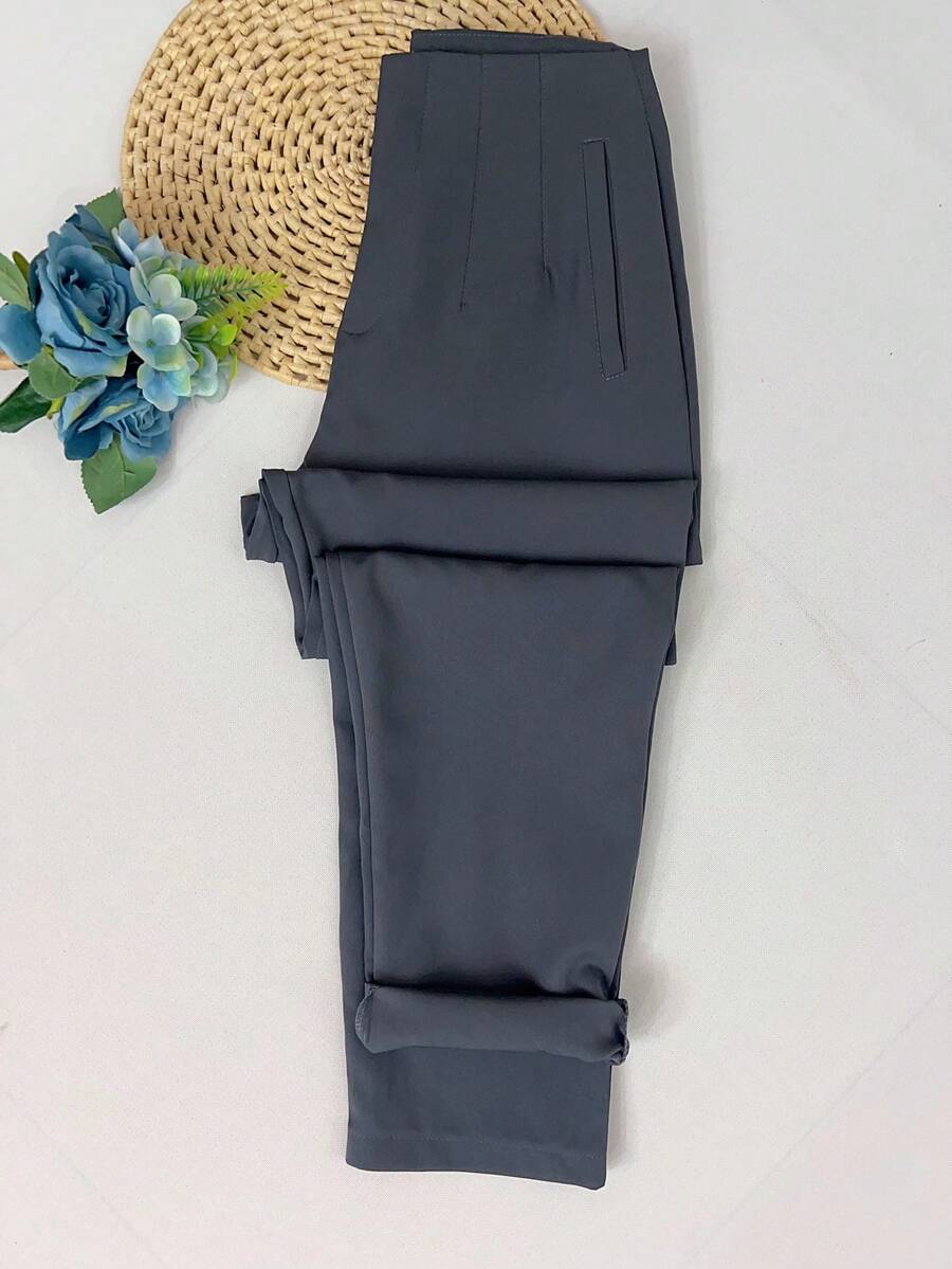 Women Pants - Màu xám đen - Xem 1