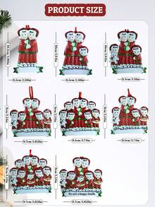 Ornamenti natalizi personalizzati con nome, decorazioni natalizie per albero di Natale personalizzate, ornamenti con 2-9 nomi personalizzabili, decorazioni natalizie con testo personalizzabile, ornamenti fai-da-te, Natale, interno, esterno, giardino, ciondolo a forma di cappello di Babbo Natale per la famiglia, ornamenti per albero di Natale, decorazione per la stanza, ragazzo, ragazza, mamma, papà, bambini, famiglia