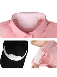 10 Peças/Conjunto Adesivos Absorventes de Suor para Chapéus, Absorvente de Umidade, Anti-Sujeira e Anti-Odor, Descartável e Macio, Adequado para Chapéus, Capacetes, Axilas, Golas de Camisas, Proteção contra Suor, Design da Moda, Tecido Eficiente na Absorção de Água, Essencial para Pessoas que Transpiram Facilmente