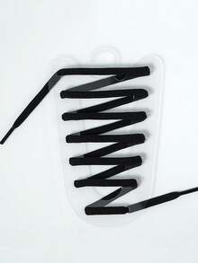 New Solid Color Versatile Sports Shoes, Outdoor Running Shoes With Replaceable Semi-Circular Shoelaces, Classic Versatile Polyester Unisex Shoe Laces - Multicolor - View 26