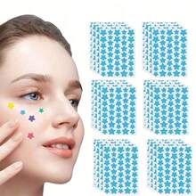 240 Star Stickers - Ideal For Halloween, Christmas Decoration, 5-Pointed Star Design, Colorful Party & Festival Photography Stickers, Facial Decoration Stickers, For Party Decoration Only - 240 Stickers (6 Colors) - View 12