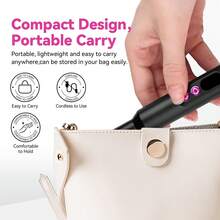 Cordless Electric Nail Drill, Rechargeable Nail File Kit For Gel & Acrylic Nails, Manicure Pedicure At Home/Salon, Perfect Gift For Women & Daily Essentials - 黑色 - 查看 6