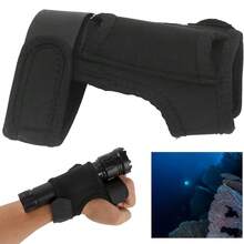 1 Stück, universelle Handgelenk-Taschenlampen-Halterung, Tauchlampen-Armhalterung, Material Nylon PA, für Jagd, Tauchen, Outdoor-Wandern, Camping, Radfahren