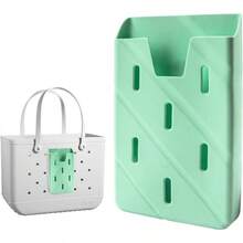 B&T   Phone Holder Charm For Bogg Bags - Universal Phone Case Accessory Compatible With All Bogg Totes - Beach Bag Cell Phone Holder Light Blue - Kiểu 3 - Xem 2