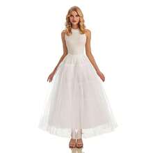 Hoopless Petticoat Crinoline Slip Underskirt For Bridal Wedding Dress WPT109-427551 - 彩色 - 查看 2