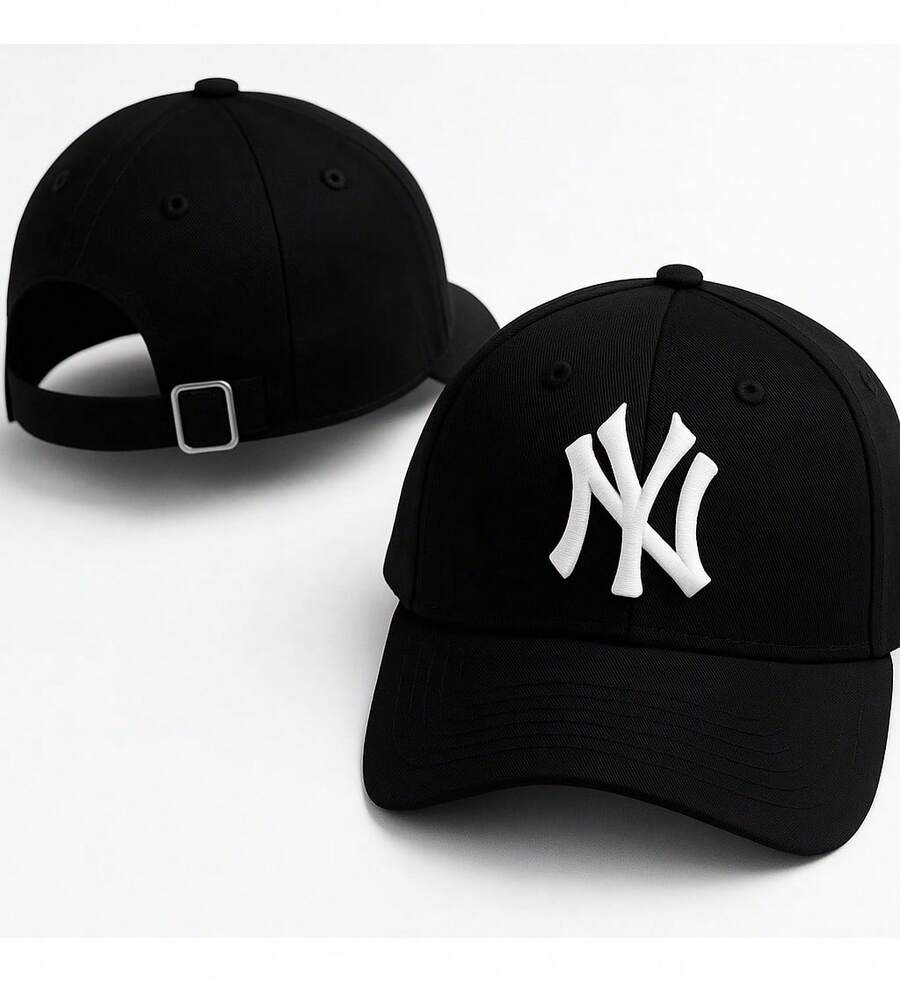 Ny New York Blogger Cap Unisex Men Women - Black - View 1