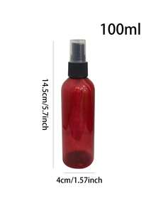 Amber Red Essential Oil Spray Bottle, 100ML Small Spray Bottle, Convenient For Travel, Leak-Proof - Suitable For Toner, Face And Hair Spray - Brown - View 10
