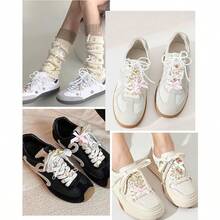 Yeanifeana 42 Piezas Adornos para Zapatos Accesorios de Zapatos de Diamante de Cristal pasadores de  surtidos con lazo de perlas para zapatos deportivos a granel y alfileres para mujeres - como en la foto - Ver 5