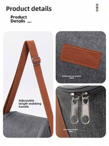 1pc Office Workers' Lunch Box Bags, Waterproof Hand-Held Insulation Bags, Student Insulation Bags, Insulated Ice Packs, Thickened Aluminum Foil With Rice Bags