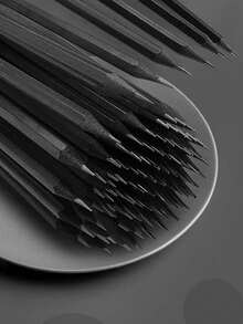 Black Wooden Pencils, Student-Use Lead Free HB Pencils, Exam-Suitable Pencils, Writing Pencils For Home, School, Back To School Season, Birthday Gift, Back To School Reward