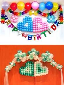 300pcs Double Sided Balloon Glue Dots, Balloon Arch Accessories, Balloon Chain Strings, Balloon Flower Making, Removable Transparent Tape, No Trace Glue Dots, Easy Peel, Unnoticeable Double Sided Nano Glue Dots, Balloon Glue For Weddings, Party Supplies, Birthday Decorations,