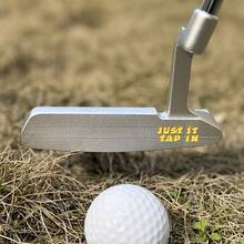 1pc Funny Golf Putter Golf Club 32 33 34 35 36inches, Head Cover, Limited Quantity, Golf Club - Improves Ball Speed And Accuracy - Silver - View 5