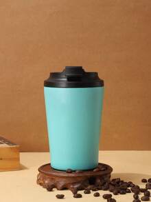 1pc Customized Design & Text Stainless Steel American Style Coffee Mug, Multi-Functional, Easy To Clean, Reusable, Stainless Steel Exquisite, Fashionable, High-Quality, Minimalist, Colorful, Customized Modern, Leak-Proof, Suitable For All Seasons, Camping, Travel, Ideal Choice As Gift For Girlfriend, Mom, Dad, Family, Friends, Anniversary, Valentine's Day, Mother's Day, Birthday, Father's Day, Graduation, Wedding, Decor For Living Room, Bedroom, Tea Room, Home, Dining Room, Office, School,Multi-Functional, Ornamental,Reusable,Exquisite,Stylish,High-Quality,Colorful,Modern,Custom,Personalized,Unique,Ideal Gifts For Him,Ideal Gifts For Her,Boyfriend,Dad,Girlfriend,Mom,Family,Friends,Tea Room,Home,Garden,Office,For Anniversaries,For Valentine's Day,For Mother's Day,For Birthdays,For Father's Day,For Graduation,For Weddings,For Housewarming,Delicate Romance - Multicolor - View 17