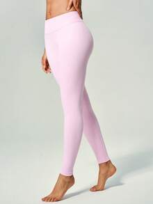 UONNOU 2件套女士文胸和裤子运动塑身衣套装蜜桃型提臀收腰收腹束腿加厚高塑身裤挂脖三层可拆卸罩杯露肩露背美背 - 粉色 - 查看 6