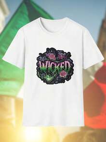 WICKED T Shirt Uomo Moda Estiva Traspirante Manica Corta Casual Elegante Comfort Top  Acquista Ora Offerta Speciale