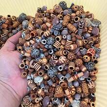 110g/30g Vintage-Inspired Mixed Acrylic Beads - Large Hole, Unique Shapes For Diy Jewelry Making & Braids Beads For Jewelry Making Glass Beads For Jewelry Making