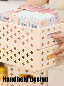 1 Stück multifunktionaler faltbarer Aufbewahrungskorb, Haushaltssortierbox für Snacks und Diverses, Abtropfkorb, faltbarer Outdoor-Campingkorb