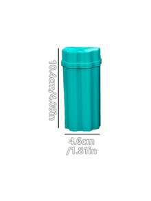 1pc New Integrated Lighter & Cigarette Storage Box, 6-Hole Cigarette Case, Portable Cigarette Box, Cigarette Protective Box, Waterproof & Moisture-Proof, Smoking Accessory, Great Gift For Friends And Family