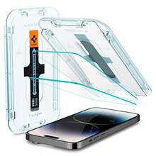 TLL  Tempered Glass Screen Protector [GlasTR EZ FIT] Designed For IPhone 14 Pro [Case Friendly] Sensor Protection 2 Pack2574 - As Pic - View 1