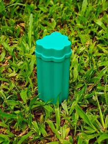 1pc New Integrated Lighter & Cigarette Storage Box, 6-Hole Cigarette Case, Portable Cigarette Box, Cigarette Protective Box, Waterproof & Moisture-Proof, Smoking Accessory, Great Gift For Friends And Family