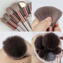 Luxury 13pcs Professional Makeup Brush Set Ergonomic Grip For Foundation, Eyeshadow, Blending, Hypoallergenic Travel Friendly Angled, Powder Brushes For Flawless Finish, With Storage Bag - Màu Hồng Tươi - Xem 2