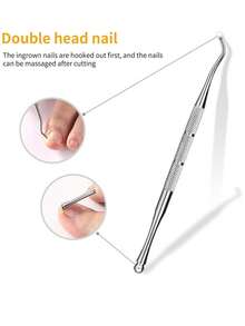 Zestaw do leczenia wrastających paznokci u stóp, zestaw narzędzi do usuwania wrastających paznokci u stóp, korektor wrastających paznokci u stóp, plaster korygujący do paznokci u stóp, paski korygujące do paznokci u stóp, zestaw narzędzi do pedicure z pilnikiem do podnoszenia paznokci u stóp