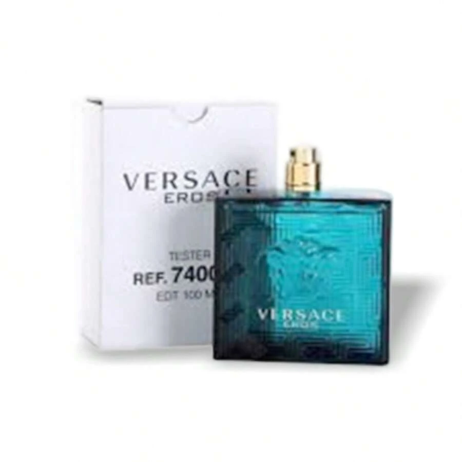 Versace 爱神男士淡香水喷雾 淡香水 3.4 盎司/100 毫升 - Eros EDT 測試儀 - 無上限 - 查看 1