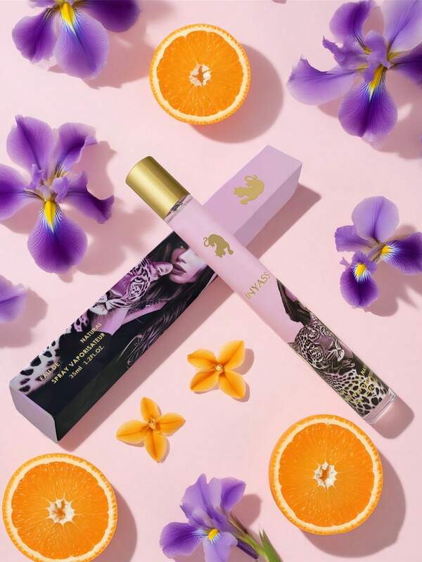 Profumo leopardato con note floreali e di arancia, con muschio, per donne. Spray rinfrescante portatile a lunga durata, naturale e affascinante, adatto per feste, riunioni, regali per fidanzate o regali di compleanno.