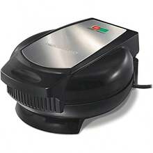 áquina de gofres eléctrica modelo belga, niña, negra - Negro - Ver 2