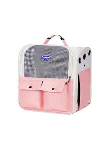 Faltbare, atmungsaktive Raumkapsel Haustiertragetasche, tragbare Katzen/Hunde Schultertasche