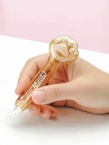 TWINGO 1 Pc Gradient Color Cat Paw Correction Tape, Transparent Color-Tubes With Massage Roller, Smooth Durable Eraser Tape For Classroom Office Art,Back-To-School Fashionable Supplies - Multicolor - View 4