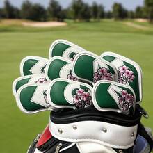 Master Design Golf Club #1 #3 #5 Wood Headcovers Driver Fairway Woods Cover PU Leather Head Covers - Black - View 9