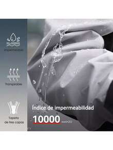 Impermeable Motociclista Reflejante Con Capucha Y Zapatos,Resistente a las arrugas y al desgaste,cómodo y transpirable,tejido doble capa,diseño reflectante - Negro y verde - Ver 4