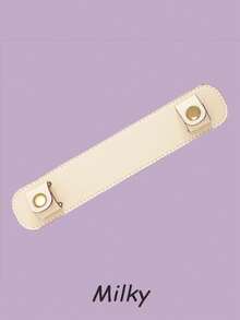 3件/2件/1件 PU皮革替换手柄、肩带、肩垫，适用于手提包、行李箱、背包、斜挎包，耐用包包配件，带纽扣闭合，旅行必备