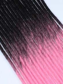24 Inch Dreadlock Extensions Thick 1cm Single Ended Synthetic Dreads Extensions Hippie Style Fake Dreads 10 Strands SE Crochet Dreadlocks Extensions For Girls - Two-Tone - View 8