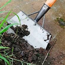 1 PCS Heavy-Duty Stainless Steel Garden Shovel (Without Handle) - Multifunctional, Ergonomically Designed, Easy To Clean Moss, Weeds, And Snow, Durable Hands-Free Outdoor Tool, Suitable For Yard And Farm Maintenance, Gardening Supplies And Equipment - 1PCS - View 10