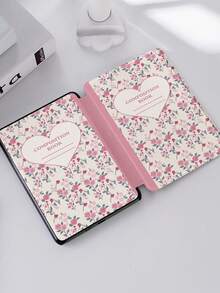 Ayotu 1 Ốp lưng hình quả anh đào và chú gấu tương thích với Kindle, tương thích với Kobo Clara Colour/Kobo Clara Bw/Kindle Paperwhite thế hệ thứ 11 năm 2021/Kindle (thế hệ thứ 11 - ra mắt năm 2024),Kindle Colorsoft Signature Edition, có chức năng tự động đánh thức/ngủ - Nhiều màu - Xem 4