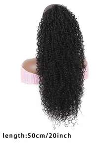 50cm Haargummi Lockige Synthetische Haarverlängerung, geeignet für den täglichen Gebrauch von Frauen