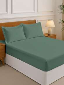 Fitted Sheets - 墨綠色 - 查看 2