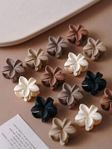 20 piezas/10 piezas/1 pieza Clips de pelo mini de moda, pinza de flequillo versátil, pinza de pelo simple pequeña, pinza de pelo de estilo retro y vintage, accesorios de pelo para mujeres, escuela, universidad, otoño, viaje, herramientas de pelo, accesorios, regalos, relleno de calcetines, relleno de calcetines para mujeres, regalos para mujeres - Multicolor - Ver 3