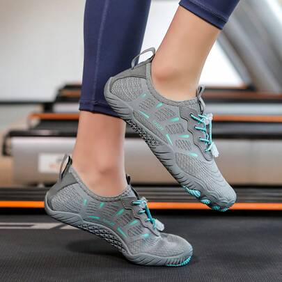 1 Pair Women's High-Performance Weightlifting Shoes, Hook And Loop Adjustable, Rubber Non-Slip Sole For Indoor Cross-Training, Breathable Design, Suitable For Gym Workouts, Squats, Yoga, Jumping Rope, Gymnastics, Running