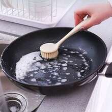 多功能洗碗刷厨房清洁刷不油腻长柄洗碗刷软毛锅刷工具 - 彩色 - 查看 5