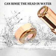 Facial Hair Remover For Women, Mini Painless Face Razor With LED Light, Portable Electric Shaver For Travel, Instant Results, Best Gift, Women's Choice, Daily Essential, Holiday Present - Black - View 9