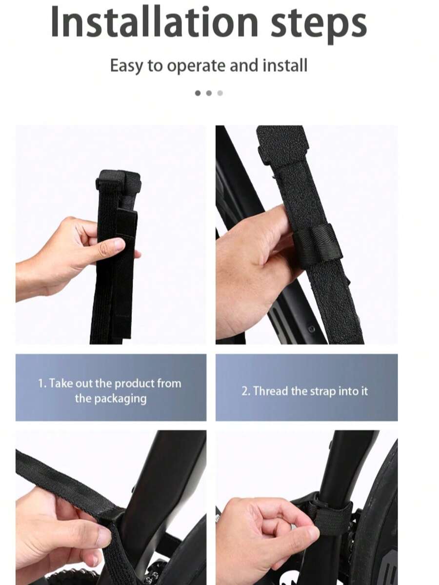 Bicycle Labor Saving Portable With Road Bike Climbing Stairs Power Portable Nylon Lace-Up Mountain Bike Riding Equipment