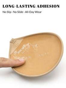 1 件女士聚拢粘性胸垫 - 隐形无肩带胸垫，自粘式胸贴，无缝提升和聚拢，适用于婚纱、太阳裙和泳装