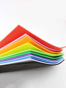 10pcs 2mm Thick, 20x30cm Colorful Sponge Paper Foam Paper With Glitter Plastic Paper, Assorted Colors, Suitable For Art And Craft School Projects, Scrapbooking, DIY Role Play, EVA Foam Paper Set For Handmade And DIY Arts - Multicolor - View 12